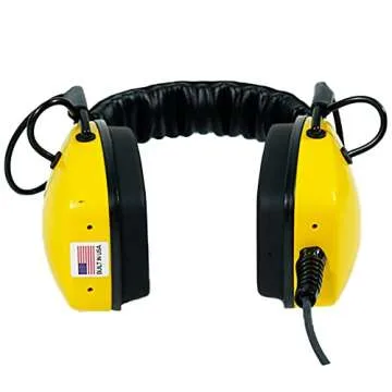 Detecting Adventure Thresher Submersible Headphones for XP Metal Detectors Deus II, Yellow