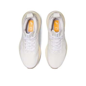ASICS Women's Gel-Nimbus 25 Running Shoes, 8.5, White/White