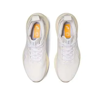 ASICS Women's Gel-Nimbus 25 Running Shoes, 8.5, White/White