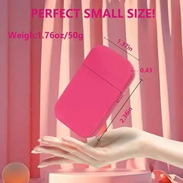 Cute Pink Flame Butane Lighter for Outdoor and Indoor Use