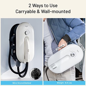 DAYOO Handheld Steam Cleaner Quick 10s Heat Fast Cleaning