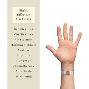 Root'd Anti Nausea Wristband for Motion Sickness Relief