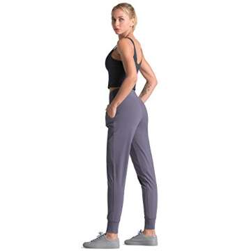 Dragon Fit Tummy Control Joggers with Pockets for Women