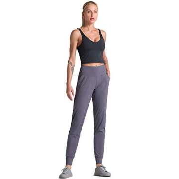 Dragon Fit Tummy Control Joggers with Pockets for Women
