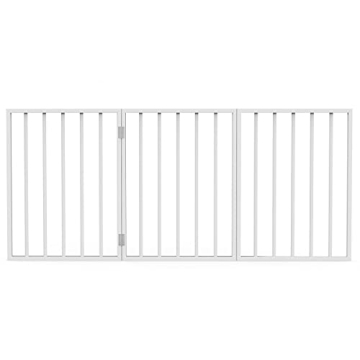 Stylish and Freestanding PETMAKER Dog Gate for Home