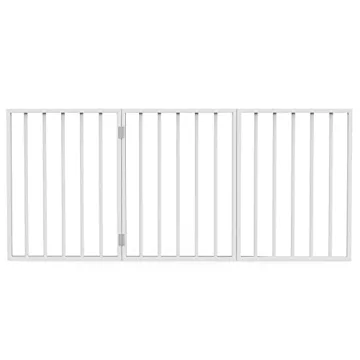 Stylish and Freestanding PETMAKER Dog Gate for Home