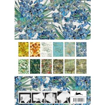 Vincent van Gogh: Gift & Creative Paper Book Vol.100 (Multilingual Edition) (English, French, German...