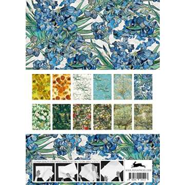 Vincent van Gogh: Gift & Creative Paper Book Vol.100 (Multilingual Edition) (English, French, German and Spanish Edition)