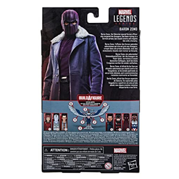 Baron Zemo 6-Inch Action Figure - Marvel Legends Toy