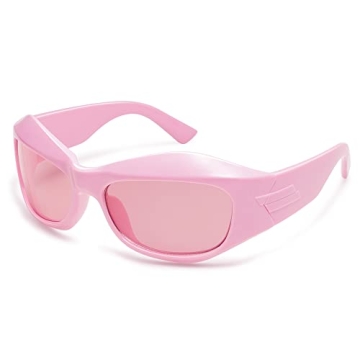 Trendy VANLINKER Wrap Around Sunglasses for Men and Women