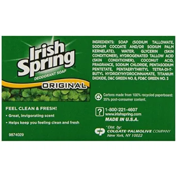 Irish Spring Original Scent Soap - Freshness That Lasts
