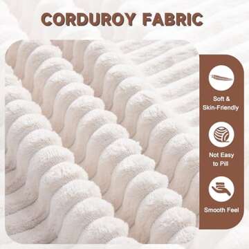 Stylish Huatean Home 108" Modular Sectional Sofa in Beige