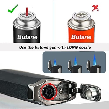 Premium Torch Lighter and Cutter Set for Men