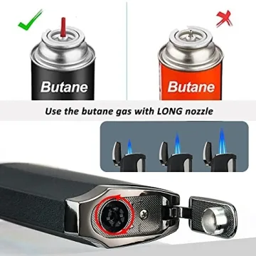 Premium Torch Lighter and Cutter Set for Men