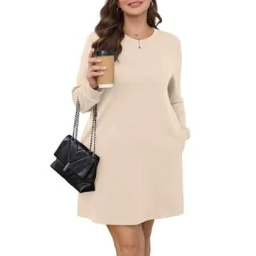 Stylish WIHOLL Long Sleeve Mini Dress for Every Occasion