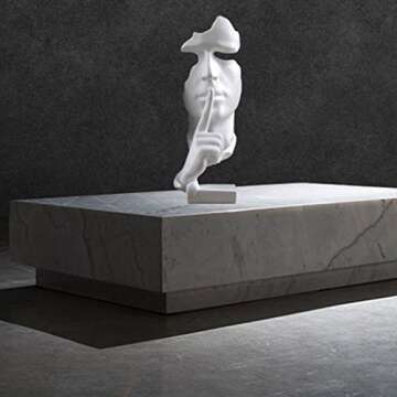 SMRTHMRT Eco-Friendly Modern Thinker Statue for Decor