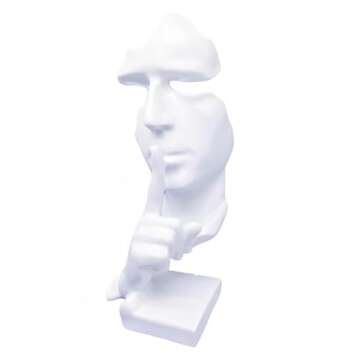 SMRTHMRT Eco-Friendly Modern Thinker Statue for Decor