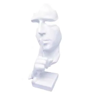 SMRTHMRT Eco-Friendly Modern Thinker Statue for Decor