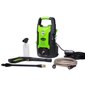 Greenworks 1600 PSI Electric Pressure Washer for Versatile Cleaning