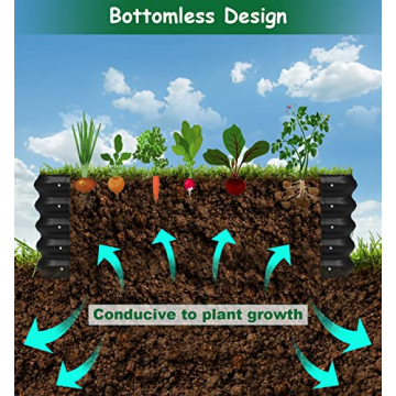 waaliji 3x3 FT Raised Garden Bed - Durable & Easy to Assemble