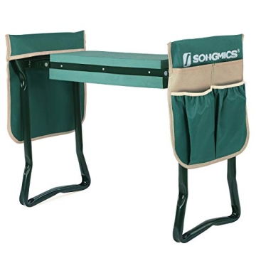 SONGMICS Garden Kneeler and Seat, Multifunctional Garden Kneeling Bench, Gardening Gifts for Women M...
