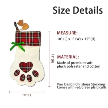 Custom Cara Nonna Christmas Stockings for Family & Pets