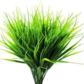 Love Planet 4-Pcs Realistic Artificial Wheat Grass Set
