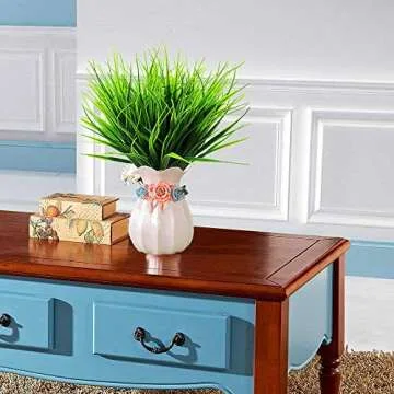 Love Planet 4-Pcs Realistic Artificial Wheat Grass Set