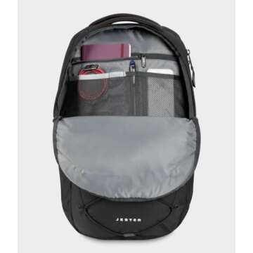 THE NORTH FACE Jester Everyday Laptop Backpack - NPF, TNF Black-NPF, One Size