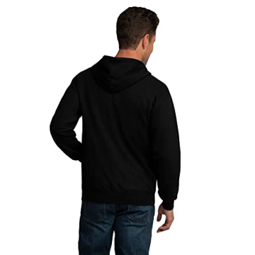 Fruit Of The Loom Eversoft Hoodies - Black, Unisex, Sizes S-4X