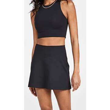 Girlfriend Collective Women's High Rise Skort