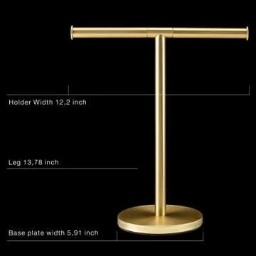 Debodda Hand Towel Stand for Bathroom Kitchen Vanity