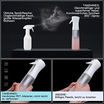 TANSHINE Continuous Spray Bottle - Pink Ombre Mister