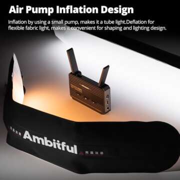 Portable Bi-Color LED Stick Light for Photographers