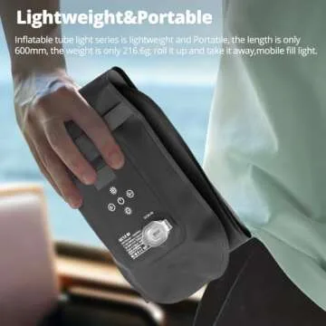 Portable Bi-Color LED Stick Light for Photographers