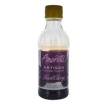 Amoretti Black Cherry Artisan Fruit Puree 8 Oz