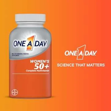 One A Day Women’s 50+ Multivitamin for Immune & Bone Support