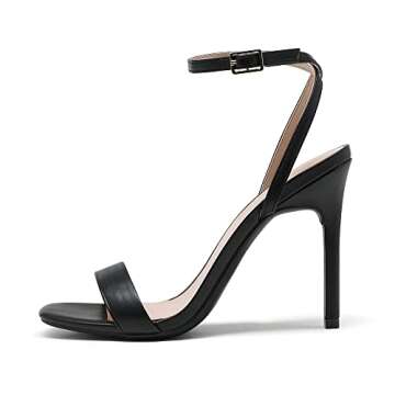 DREAM PAIRS Black Heels - Elegant & Comfortable High Heels