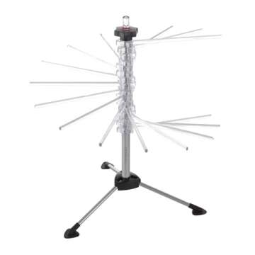 MARCATO Made in Italy Atlasmotor 110V Electric Pasta Machine Set with Atlas 150, Pastadrive Motor, Tacapasta Drying Rack, Steel and Polycarbonate