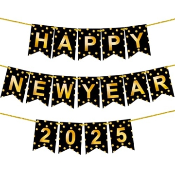 KatchOn Happy New Year Banner 2025 for NYE Parties