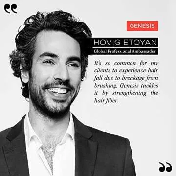 KERASTASE Genesis Hair Mask | Anti-Breakage & Strengthening For Weak or Damaged Hair | Nourishes, Detangles, and Hydrates Hair | For Weakened Hair | Masque Reconstituant | 6.8 Fl Oz