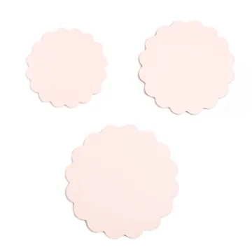 Chic Sugar & Cloth Peach Scallop Melamine Serving Set