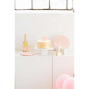 Chic Sugar & Cloth Peach Scallop Melamine Serving Set