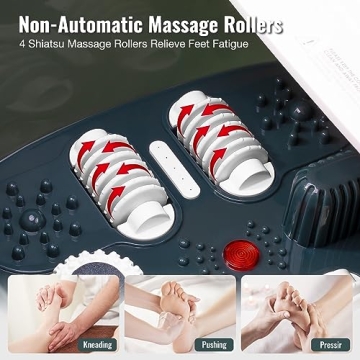 Niksa Foot Spa Bath Massager for Relaxation and Pain Relief