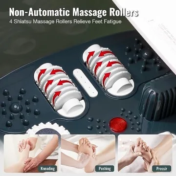Niksa Foot Spa Bath Massager for Relaxation and Pain Relief