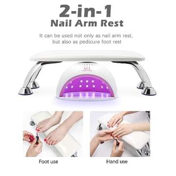 Nail Arm Rest Cushion for Ultimate Nail Art Comfort