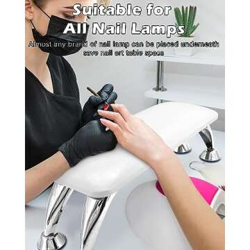 Nail Arm Rest Cushion for Ultimate Nail Art Comfort