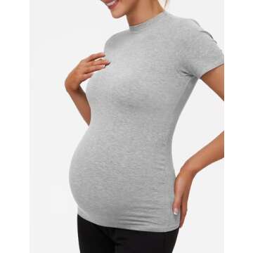 Peauty Maternity T-Shirts for Style and Comfort