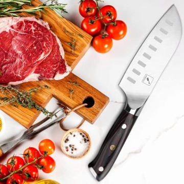 imarku Santoku Knife - 5 Inch Chef Knife