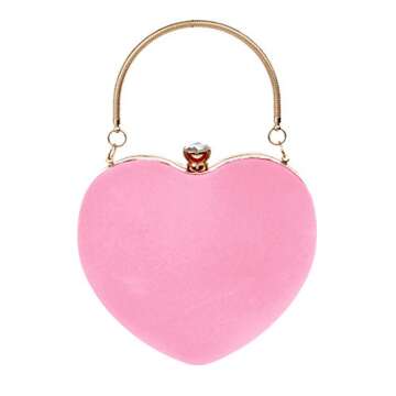 Sun Kea Heart Shaped Handbag Mini Clutch for Women